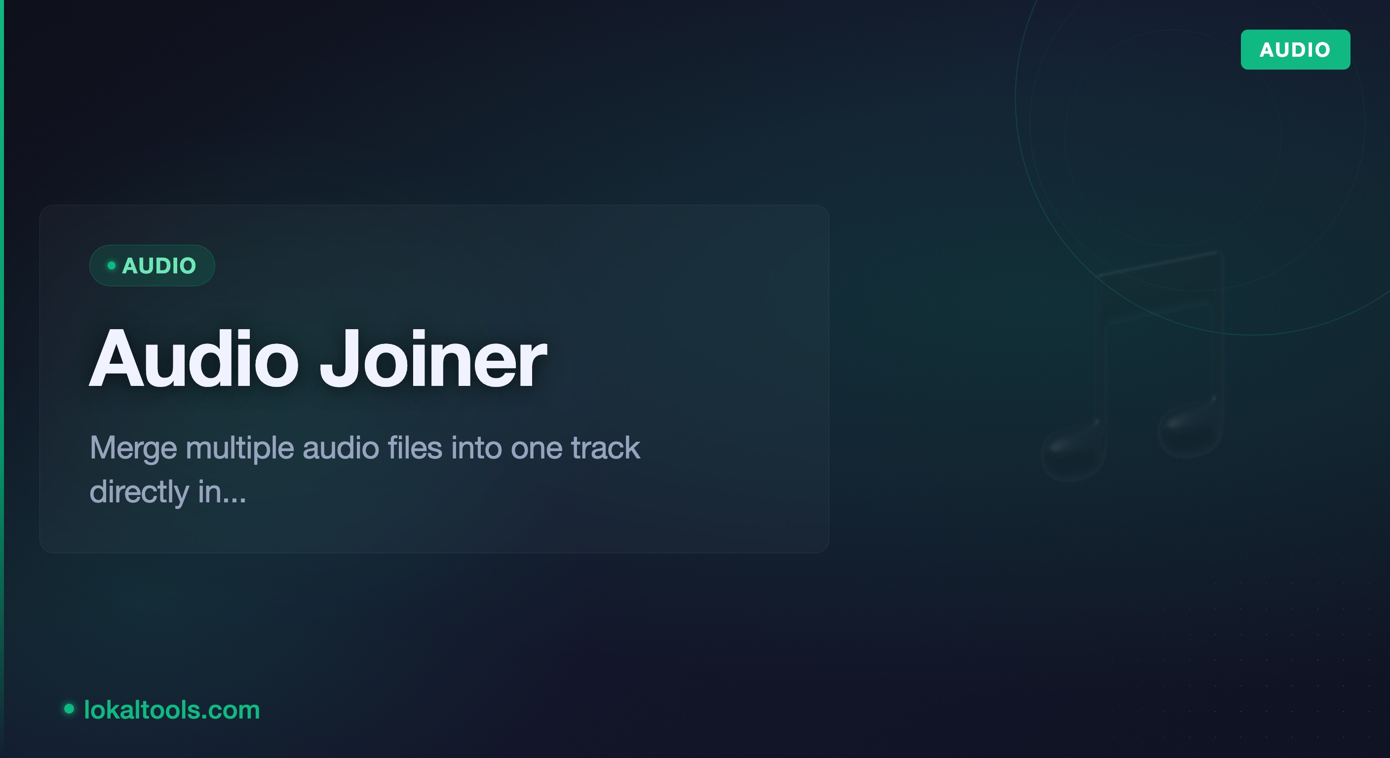 How to Merge Multiple Audio Files Into One